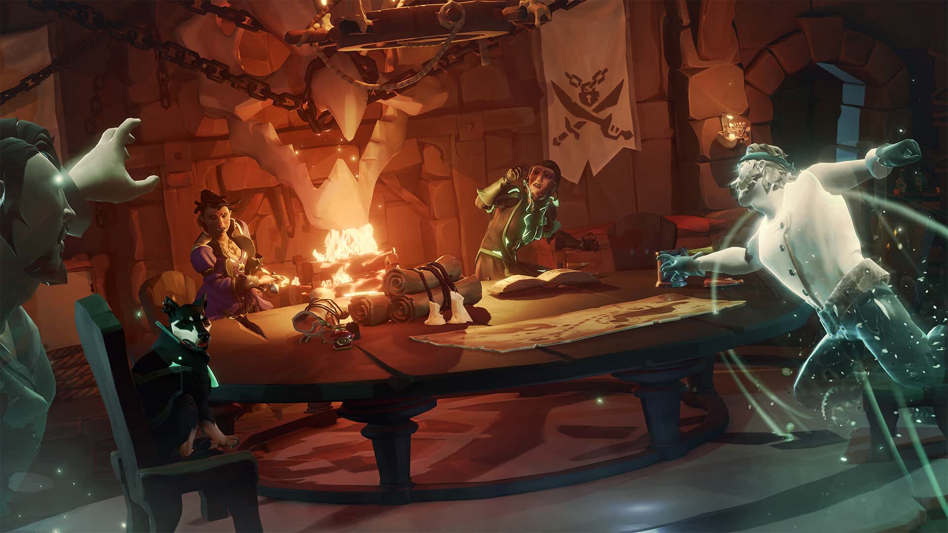 盗贼之海 Sea of Thieves 中文版插画